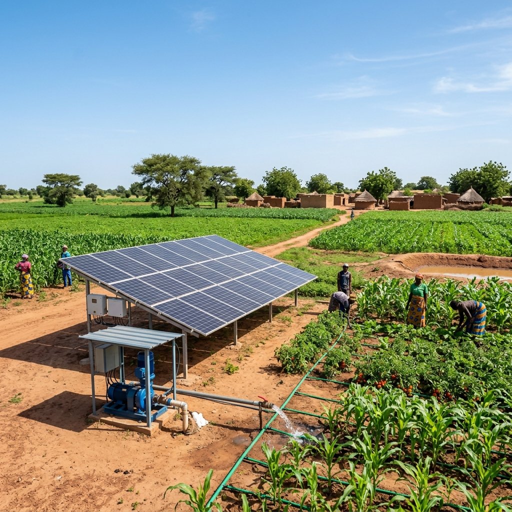 Énergie solaire agricole au Burkina