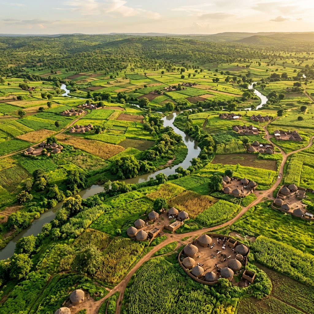 Paysage agricole du Burkina Faso